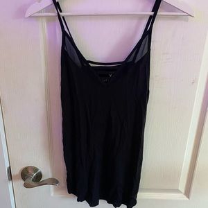 black tank top size xtra small but fits like a small